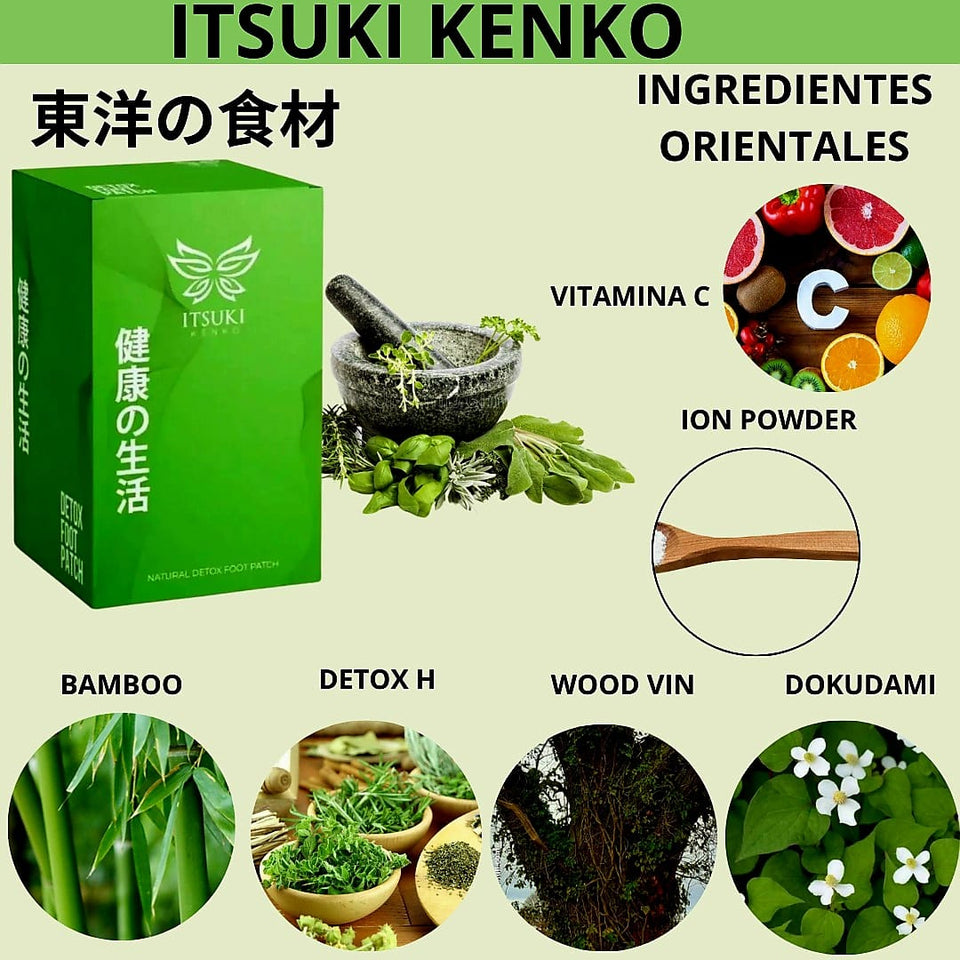 ITSUKI KENKO NATURAL DETOX FOOT PATCH